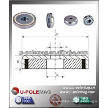 Alto desempenho NdFeB Pot Magnet-B